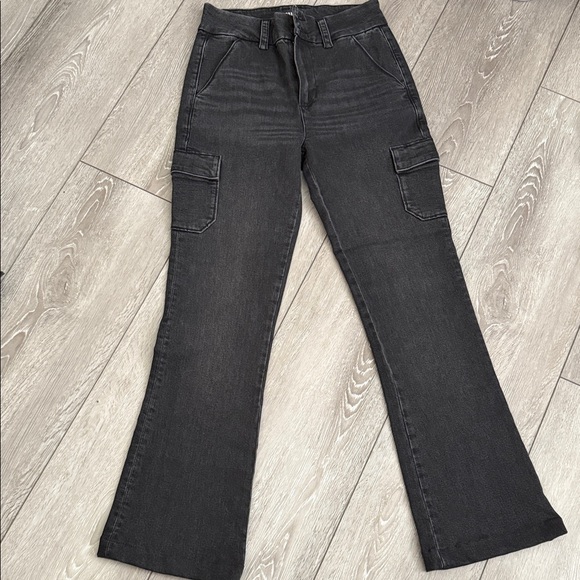 PAIGE Women's Dark Gray Straight Leg Jeans size 26 new no tags - Picture 3 of 7